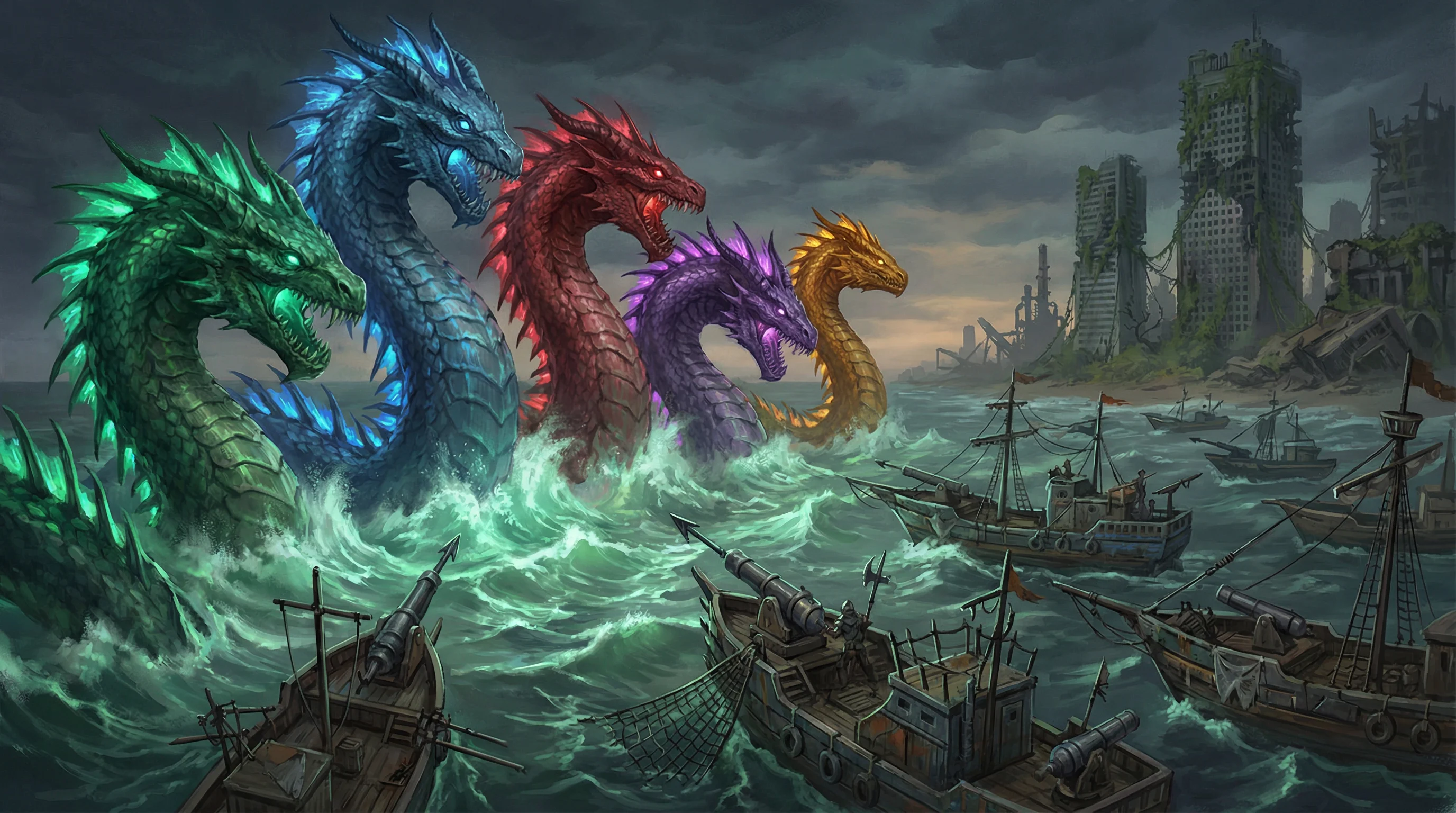 五龙捕鱼 - fc电子 废土生存站