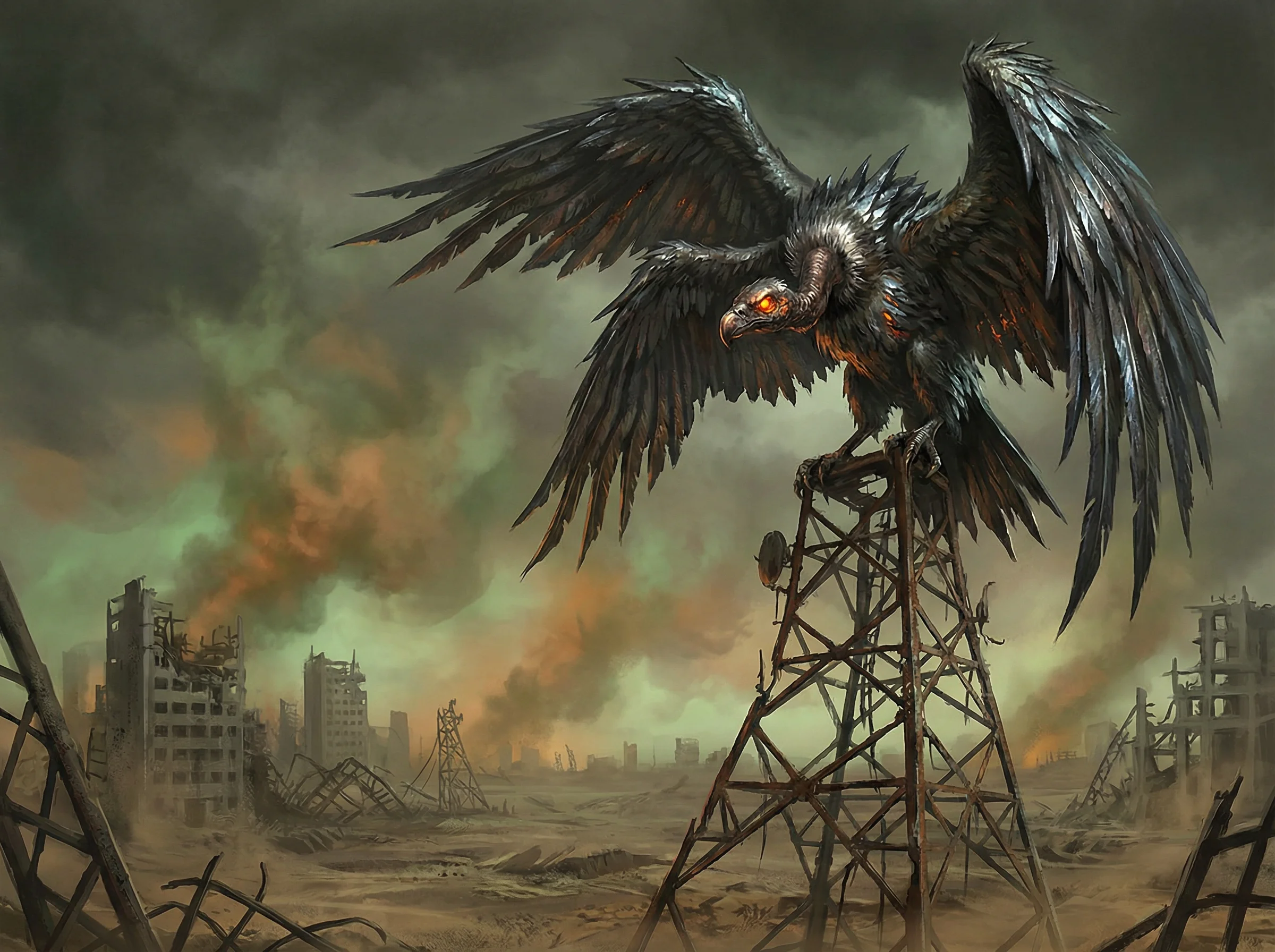 三翼变异秃鹫 - fc电子 空中威胁