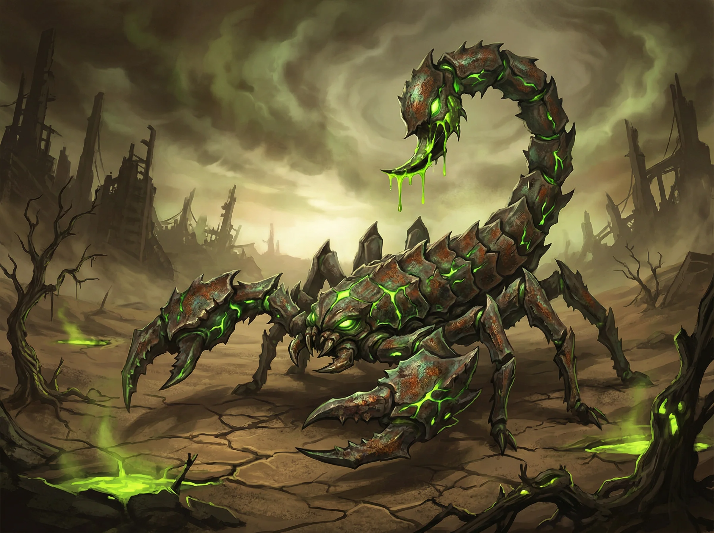 巨型辐射蝎 - fc电子 区域常见变异生物威胁